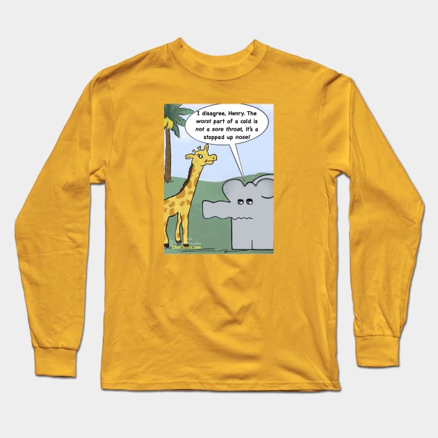 Relativr Long Sleeve T-Shirt by Enormously Funny Cartoons